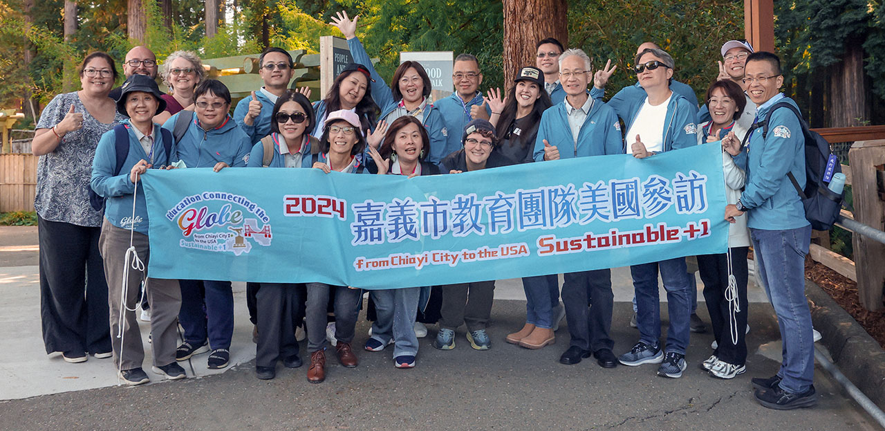 Taiwanese educators visiting Eureka