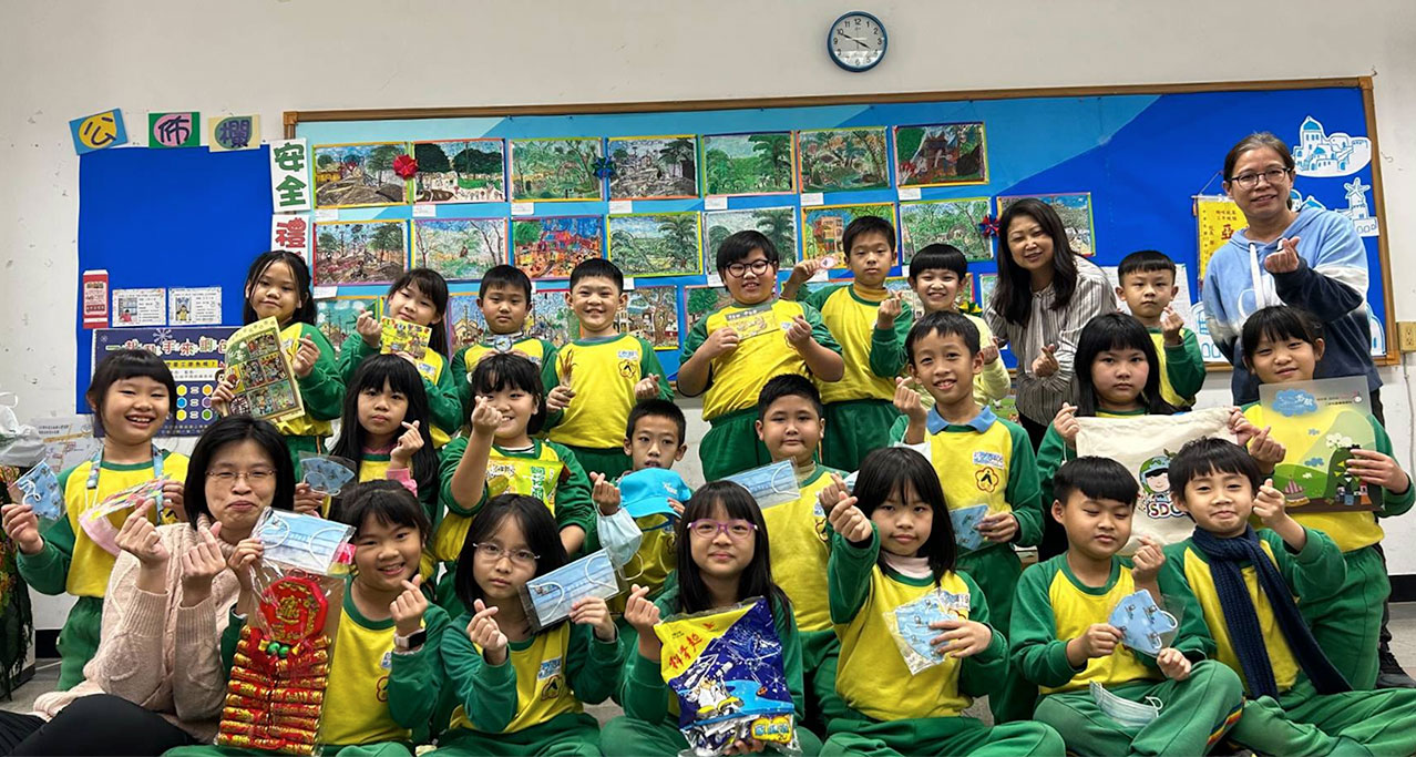 Taiwanese students in the classroom